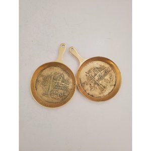 Vintage Decorative Brass Souvenir Wall Hanging - Vintage Brass Plate,Brass